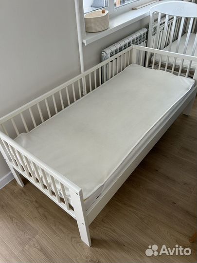 Детская кроватка IKEA гулливер 160*70