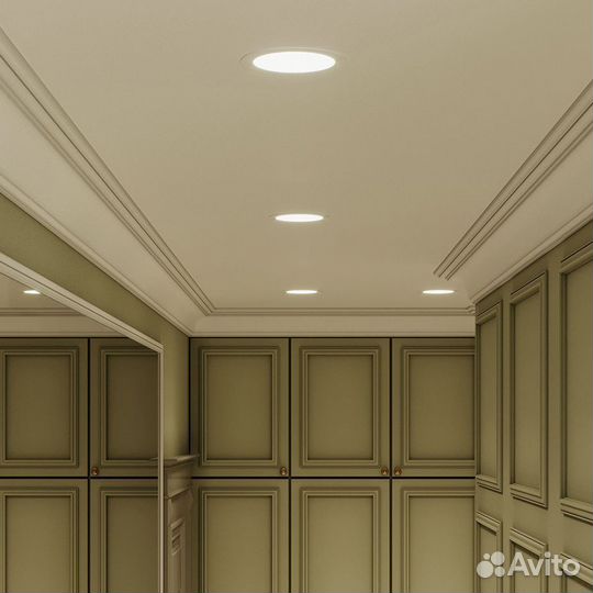 Светильник светодиодный встраиваемый 12 Вт 880 Лм