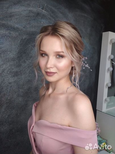 Макияж Прическа