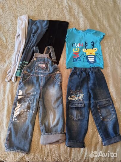 Вещи пакетом на мальчика 3-4 года