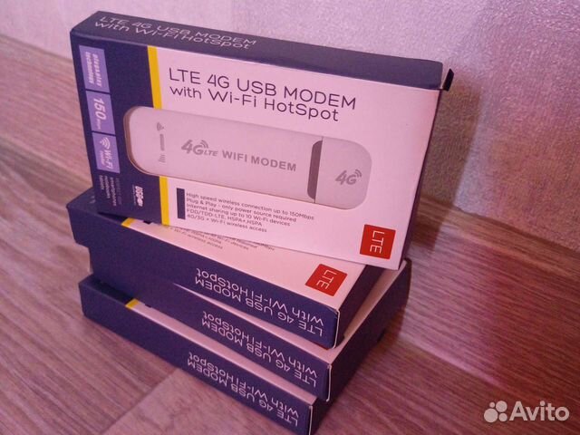 Новые модемы 4G+Wi-Fi (прошиты и разблокированы)