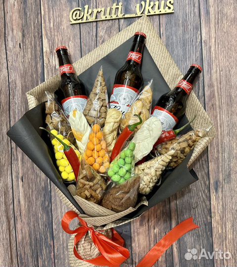 Мужской букет. Съедобные букеты