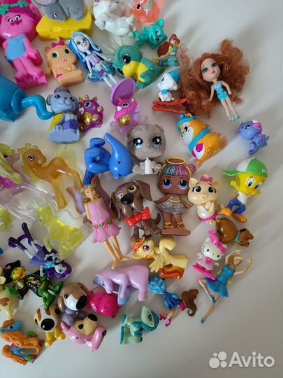 Игрушки из киндера и разных сюрпризов