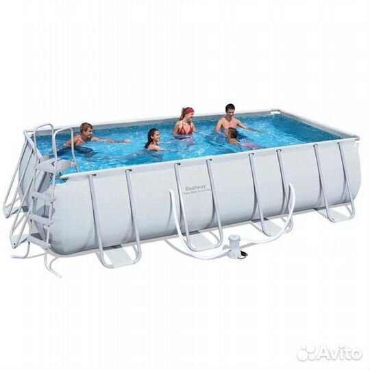 56670 Bestway Каркасный бассейн 488х244х122.11532л