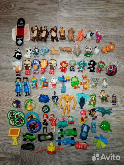 Игрушки из киндера и не только