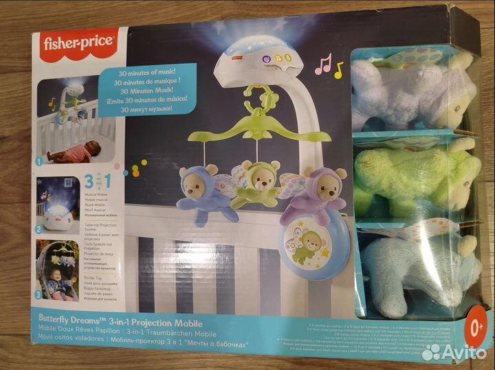 Мобиль на кроватку fisher price