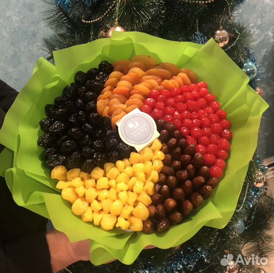 Букеты из сухофруктов,орехов