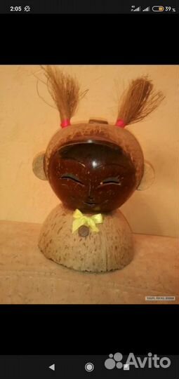 Кошелек из кокоса