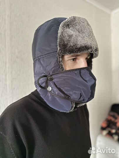 Балаклава + зимняя шапка