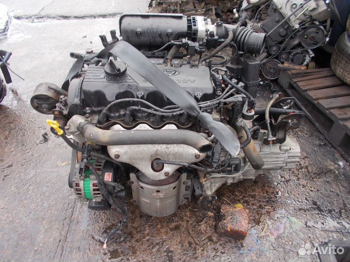 Двигатель Hyundai Accent G4EA, G4EK, G4EB, G4EC
