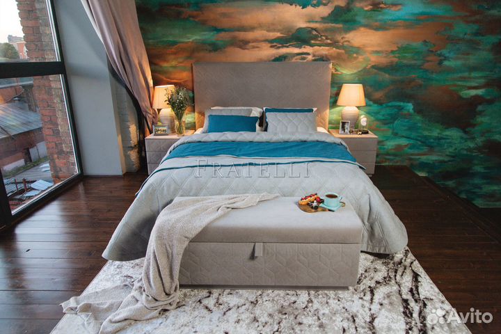 Гипоаллергенный ковер waterproof Marble Gray