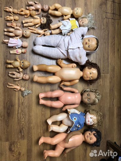 Кукла пупс СССР гдр