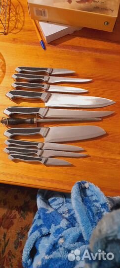 Электронные кухонные весы, кухонные ножи