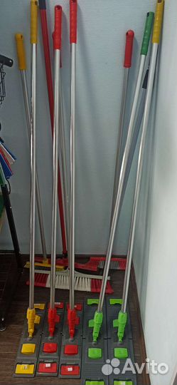 Швабры Тряпки Щетки (мопы, держатель для мопа)