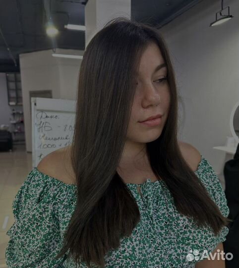 Окрашивание волос в студии