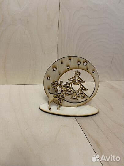 Новогодняя игрушка, фигурка оленя