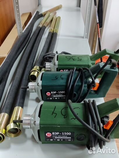 Аренда Глубинный вибратор Калибр вэр-1500