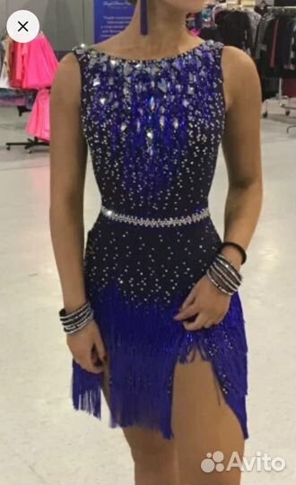 Бальное платье Латина ю2