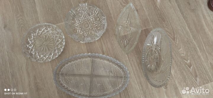 Хрустальная посуда СССР