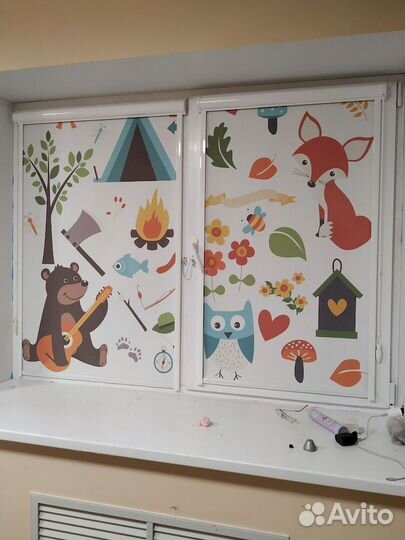 Рулонные шторы с фотопечатью