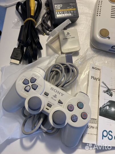 Sony playstation 1 one ps1 slim (с играми)