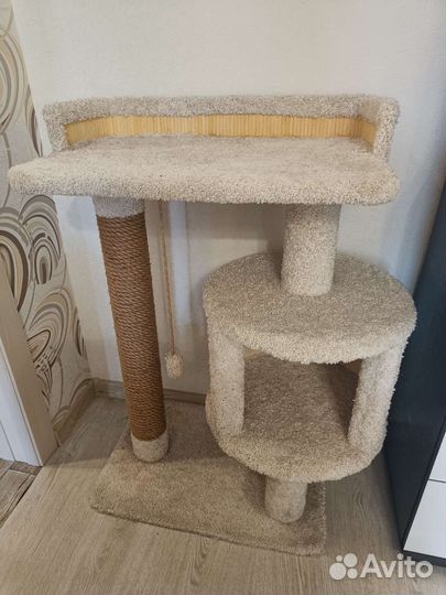 Когтеточка с домиком бу