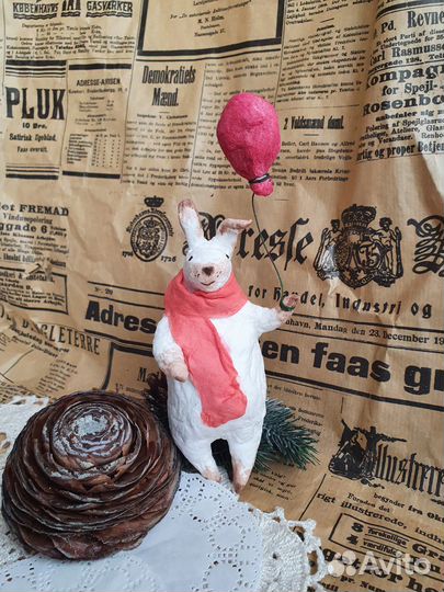 Ватная игрушка Заяц