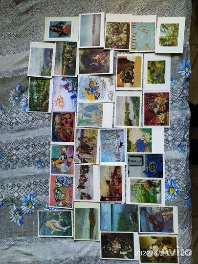 Открытки СССР чистые,календарики