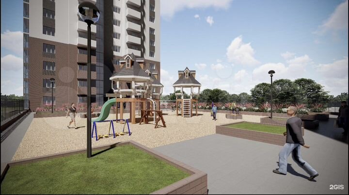 1-к. квартира, 38,2 м², 4/12 эт.