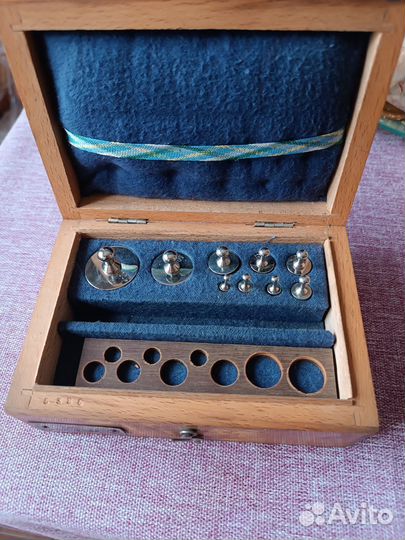 Набор гирек, гири для весов, антиквариат, СССР