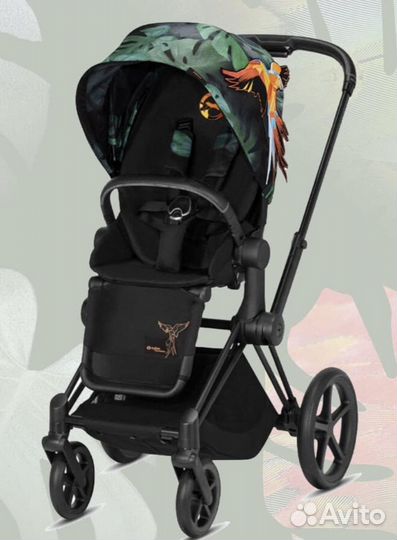 Детская коляска Cybex Priam III Birds of Paradise