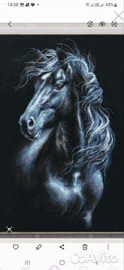 Набор для вышивания крестом риолис