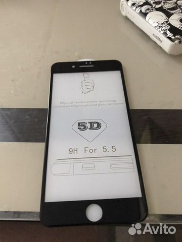 Защитное стекло iPhone 7 plus