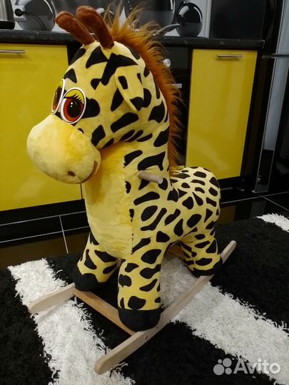 Качалка мягкая лошадка