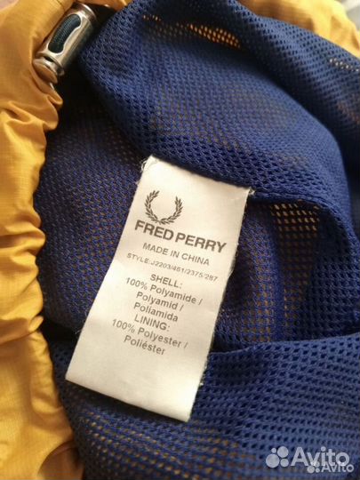 Анорак fred perry