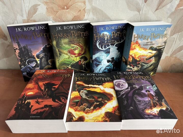 Книги Harry Potter на английском