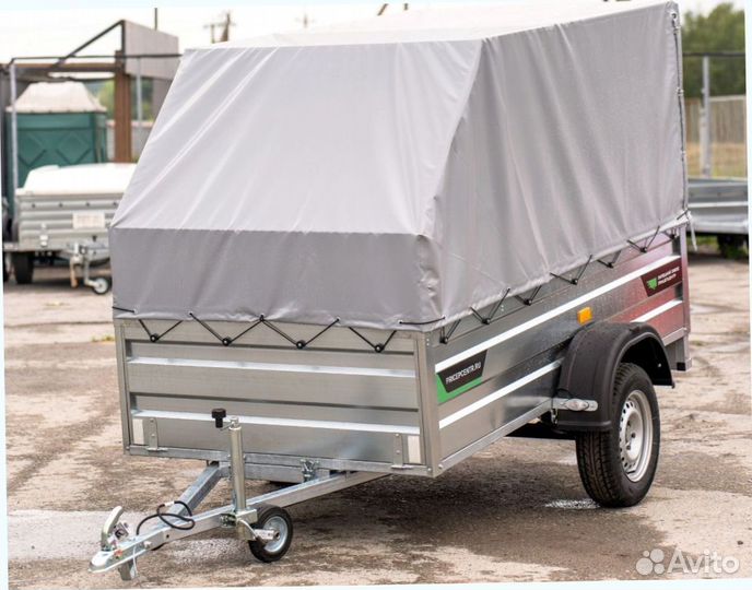 Прицеп легковой 1.7м на 1.3м Титан