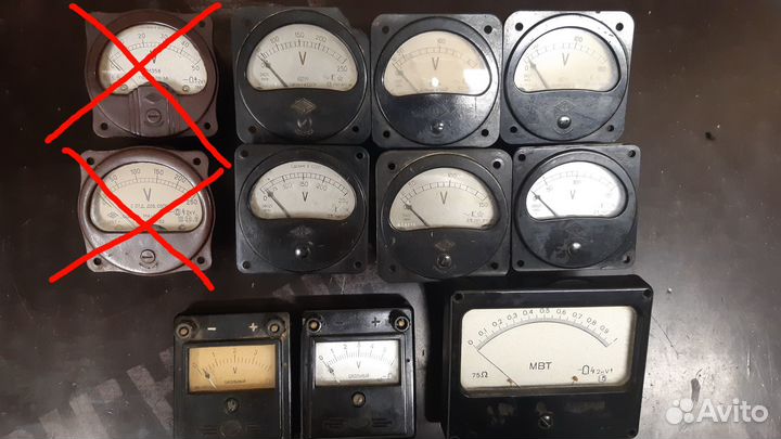 Амперметры, Вольтметры СССР