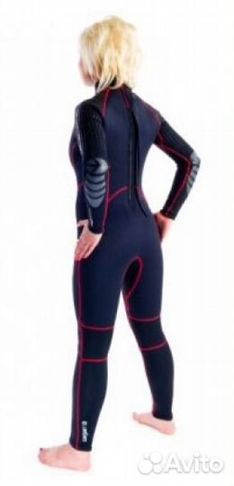 Длинный женский гидрокостюм для холодной погоды Ne