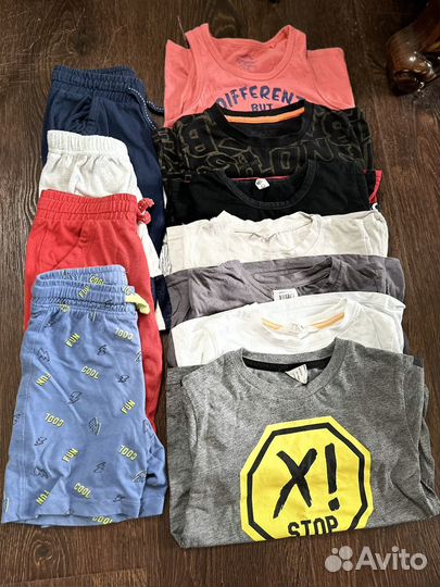 Вещи пакетом на мальчика 110 116