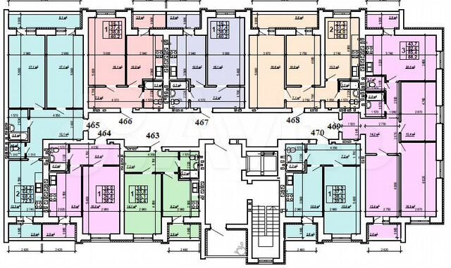 3-к. квартира, 88,2 м², 5/10 эт.