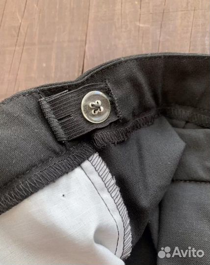 Новые черные школьные брюки 152 158 plus fit