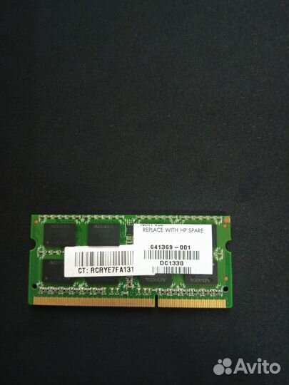 Оперативная память ddr3 4 gb для ноутбука