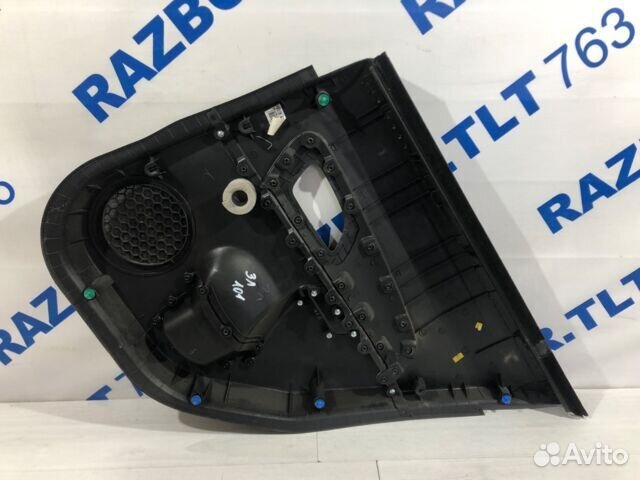 Обшивка двери задняя левая chevrolet cruze 1.6 мт хетчбэк