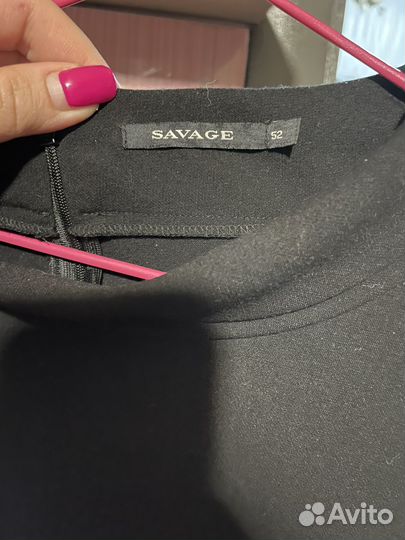 Платье черное