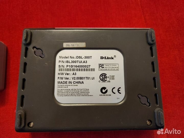 Adsl-модем D-Link DSL-300T