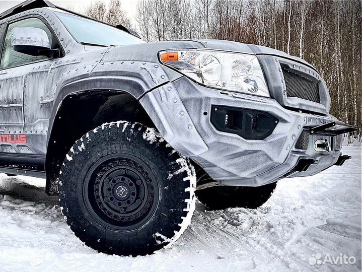 Силовой композитный бампер - Toyota Land Cruiser 2