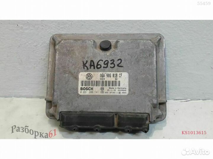 Блок управления двигателя skoda octavia A4