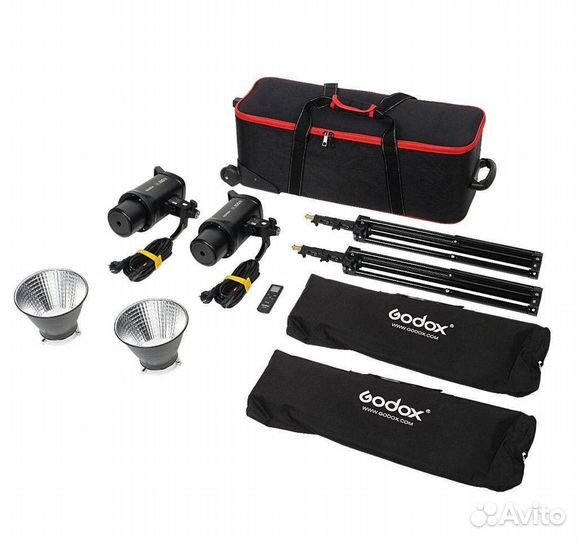 Комплект студийного оборудования Godox SL100Bi-K2