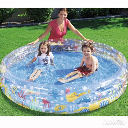 Детский надувной бассейн 152х30 см